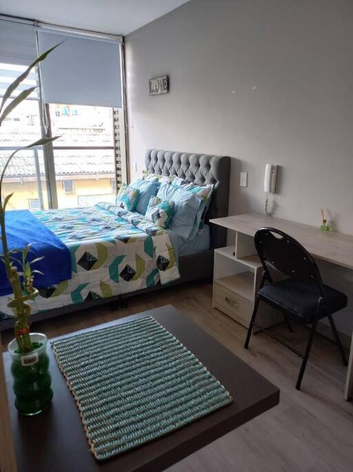 보고타 Apartaestudio Chapinero Balcon 아파트 외부 사진