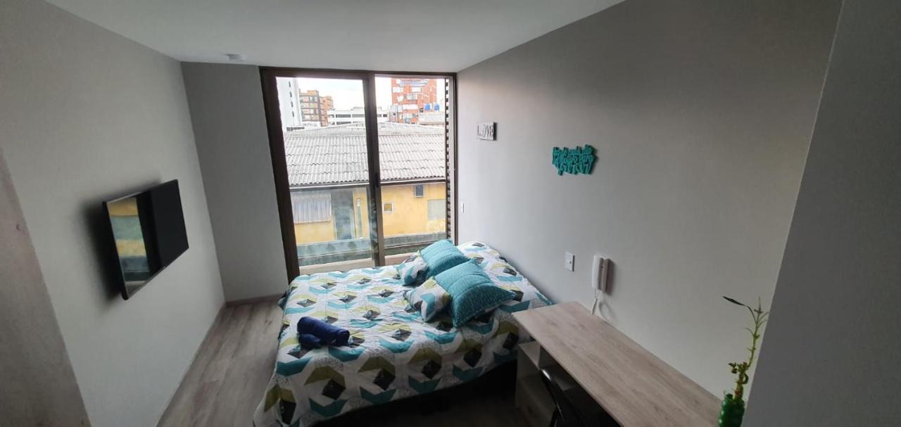 보고타 Apartaestudio Chapinero Balcon 아파트 외부 사진